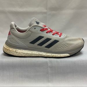 Adidas Boost Response LT Gray Red Running Shoes BB3422 
Women’s Size 8